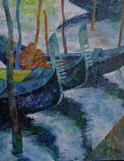 Archive - Four Gondolas - Venice
