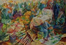 Archive - The Orange Seller - Fez, Morocco
