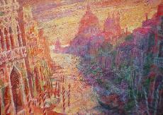 Archive - Grand Canal -  sunrise - Venice