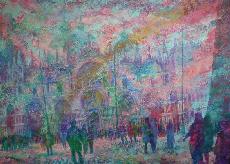 Paintings - MORNING MIST OVER SAN MARCO - VENICE