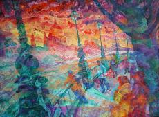 Recent Paintings - ST, PAUL'S CATHEDRAL - LONDON